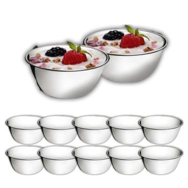 Imagem de Conjunto para Sobremesa Aço Inox 10 Peças Gourmet Mix