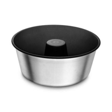 Imagem de Forma de Bolo e Pudim com Tubo Nº 24 Antiaderente ABC - ALUMINIO ABC