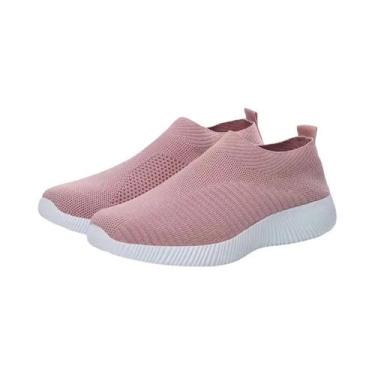 Imagem de Sapatos Mocassins Femininos Plus Size 42 - Vulcanizados de Alta Qualid