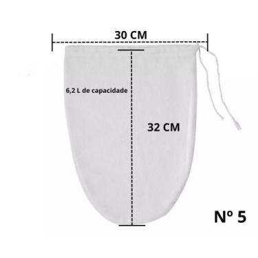 Imagem de Coador De Café Flanelado Reutilizável Nº5 P/ Maquina C/ 4pçs - ESPERAN