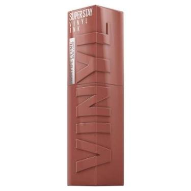 Imagem de Batom Labial Maybelline SuperStay Vinyl Ink Punchy-Feminino