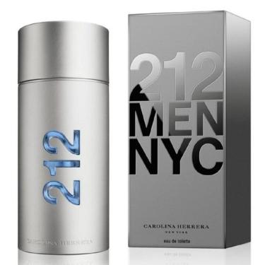 Imagem de Perfume Masculino 212 Men NYC Eau de Toilette Amadeirado para o Dia e Noite 200ML Carolina Herrera