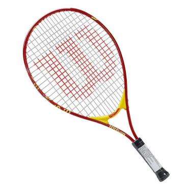 Imagem de Raquete de Tênis Wilson US Open 23 Vermelha e Amarela-Unissex