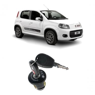 Imagem de Tampa de Combustível para Tanque com Chave Modelo Uno G1 Compatível com Fiat Uno 2005 a...
