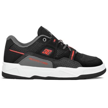 Imagem de Tênis DC Shoes Construct IMP Unissex | Preto Vermelho-Unissex