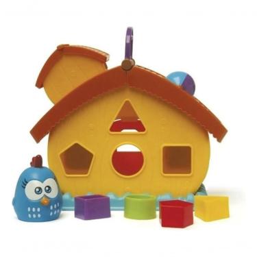 Imagem de Brinquedo Casinha Encaixes Bebê Galinha Pintadinha Mini Elka Amarelo