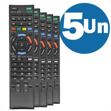 Imagem de Controle Remoto Compatível com TV Sony Bravia Modelo RM YD078 NetFlix 