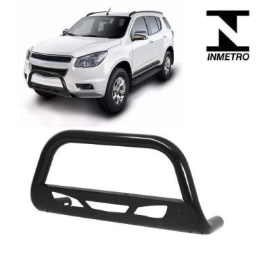 Imagem de Quebra Mato TrailBlazer 2013 com chapa Preto - CCF