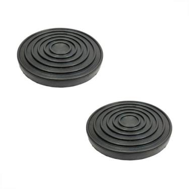 Imagem de Kit 2 sapata borracha para elevador automotivo redonda sp-10 - VABADUS