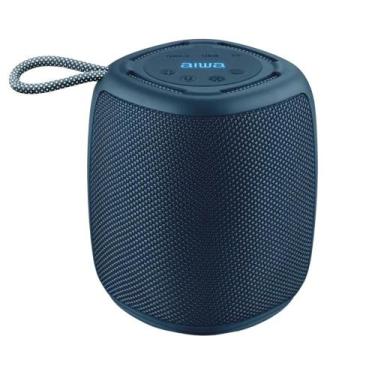 Imagem de Caixa de som aiwa mini speaker aws-sp-03-bl bivolt - azul