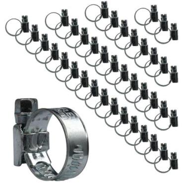 Imagem de KIT 40 Abraçadeira 13X19mm com parafuso sextavado - Lumaflex