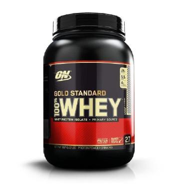 Imagem de 100% Whey Gold Protein Standard New 907g 2 LBS Optimum Nutrition-Unissex