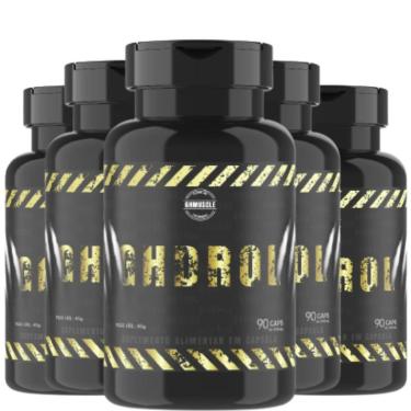 Imagem de Kit 5x Ghdrol Original Laboratório Ghmuscle-Unissex