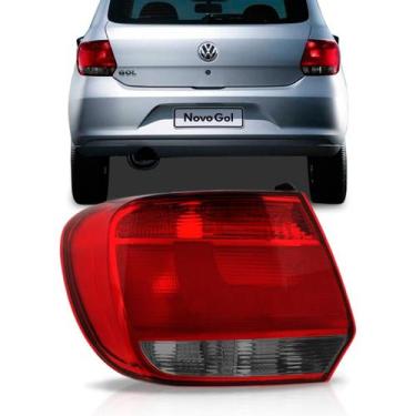 Imagem de Lanterna Traseira Volkswagen Gol G6 2012 A 2015 Fumê - HT, Esquerdo