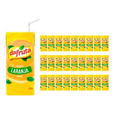 Imagem de Suco Dafruta Sabor de Laranja 200ml 27 Unidades