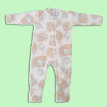 Imagem de Macacão para Bebê de Soft - Sade Fashion, Marrom, M