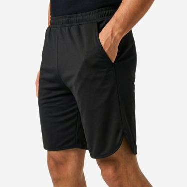 Imagem de Bermuda Masculina Shorts Esportiva com Aberturas Laterais Leve Academi