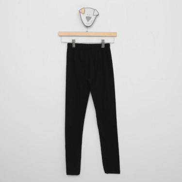 Imagem de Calça Legging Infantil Brandili Lisa Básica Menina