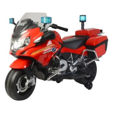 Imagem de Mini moto eletrica infantil 12v bmw r 1200rt vermelho - importway
