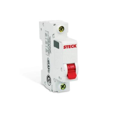 Imagem de Minidisjuntor Din Sd61 3ka Curva C 40a 1p - Steck
