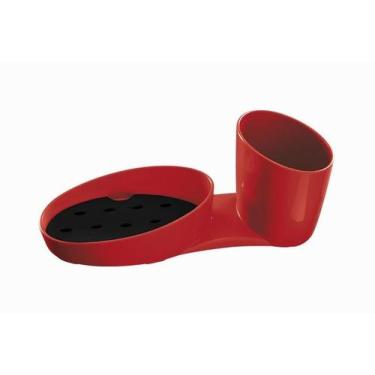 Imagem de Porta Detergente Bordô e Preto - Astra