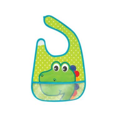 Imagem de Babador Impermeável com Bolso Buba Dino