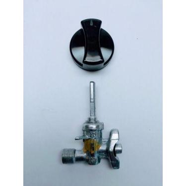 Imagem de Botão Registro Para Boca Tripla Chama Fogão Cooktop Fischer