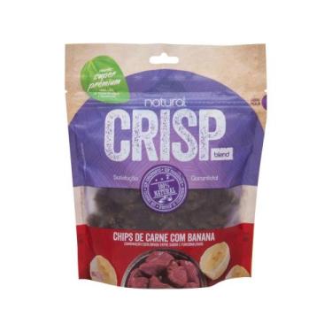 Imagem de Petisco para Cachorro Adulto Natural Crisp - Chips de Carne com Banana