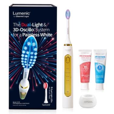 Imagem de Escova de Dentes Elétrica DermRays Lumenic Dual-Light USB