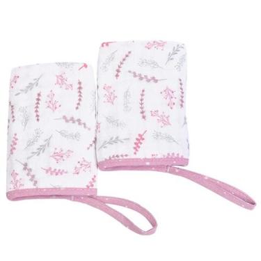 Imagem de BABETE SOFT LOUPIOT TEMAS REF5236 ROSE - Toalha de Boca para Bebê - MI