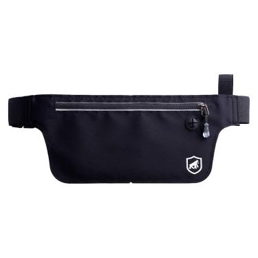 Imagem de Pochete Ultra Slim Com Porta Celular Para Corrida Gshield Preto