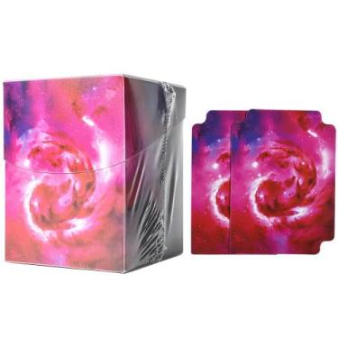Imagem de Caixa De Cartas Colecionáveis Com Dupla Camada, Capacidade Para 100+ C