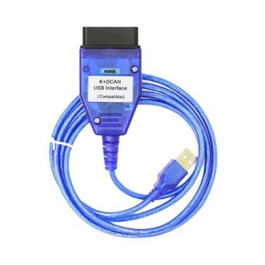 Imagem de Ferramenta De Diagnóstico K CAN Com Chip FT232RL, Scanner OBD 2 OBD2 P