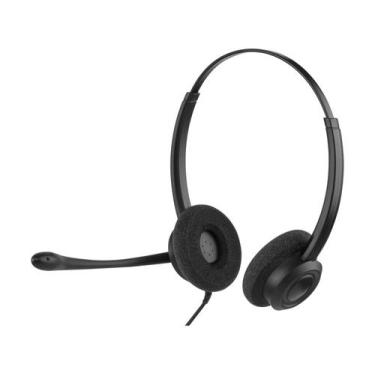 Imagem de Headset Biauricular Chs 60b Usb 4010060 - INTELBRAS