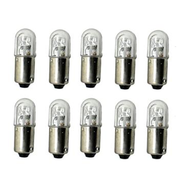 Imagem de Lampada 69 Led Branco 24V 10 Pcs 1 Polo Meia Luz