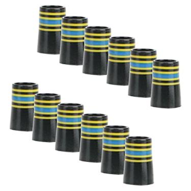 Imagem de shamjina pieza 12 Acessórios para s de do adaptador de de eixo cônico de clube de golfe - Fácil de utilizar, Azul Amarelo Preto
