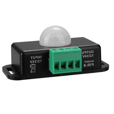 Imagem de Chave do sensor DC 12V 24V, sensor infravermelho do corpo, para lâmpada LED Lâmpada incandescente Lâmpadas economizadoras de energia Lâmpada fluorescente