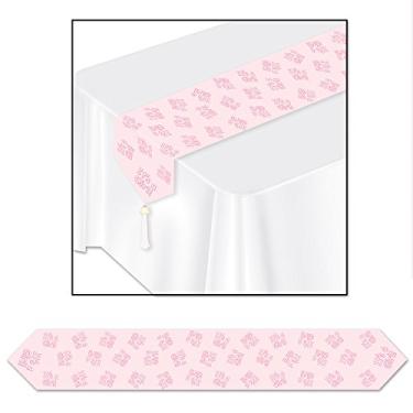 Imagem de Beistle 54223 Impresso It's a Girl Table Runner, 28 cm por 1,83 m
