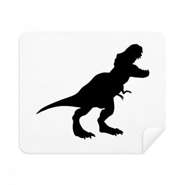 Imagem de Dinosaur Bones Tiranossauro Rex Pano de limpeza Limpador de tela 2 peças Tecido de camurça