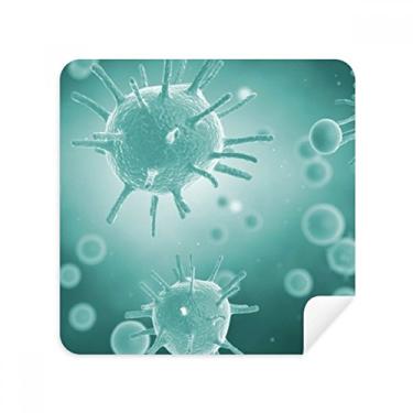 Imagem de Tecido de camurça com estampa de microscópio de imagem de criatura, tecido de camurça, pacote com 2