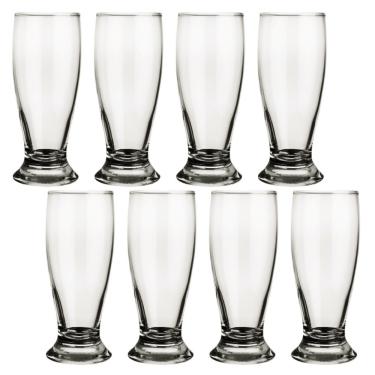 Imagem de Conjunto 8 Copos Vidro 200ml Munich Chopp Transparente Nadir