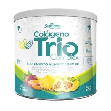 Imagem de Colágeno Trio Complex Verisol, UC 2 e Petan 200 gr - Frutas Tropicais