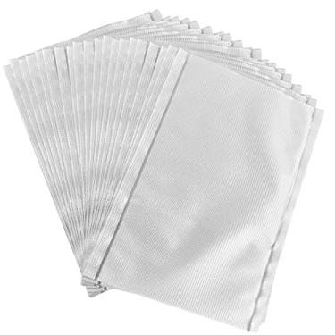 Imagem de CHUANGRONG-US 100 peças grande rápido água solúvel iscas sacos de PVA malha de pesca Dissolve RefillBait bolsa para ferramenta de refil de isca sólida (4,76x6,3 polegadas)