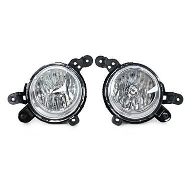 Imagem de JESYMBX Para Kia Soul 2014 2015 2016 Lâmpada de neblina de para-choque dianteiro compatível com conjunto de lâmpada 1 par lado esquerdo e direito (motorista e passageiro)