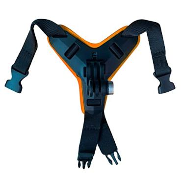 Imagem de MOOKEENONE Suporte de capacete de câmera de motocicleta para Gopro Hero 9/8/7/6 e para Insta360