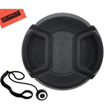 Imagem de Tampa de lente de encaixe de 72 mm para lente Nikon 18-200 mm f/3.5-5.6 G ED-IF AF-S VR DX Zoom Nikkor + protetor de tampa + pano de limpeza de microfibra