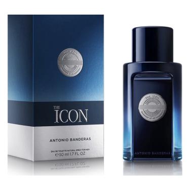 Imagem de Kit Antonio Banderas The Icon Masculino Edt 100ml + Deo 150ml