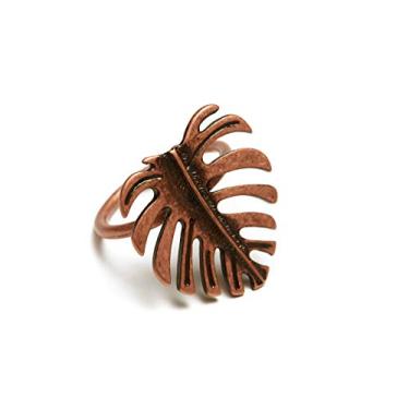 Imagem de Anel de Guardanapo Costela-de-adão (kit Com 2) - Coleção Especiarias Acervo Panelinha Cobre