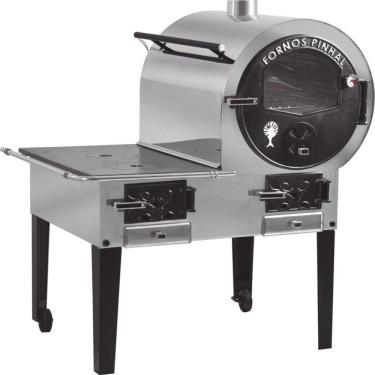 Imagem de Forno Acoplado Inox Com Isolação Fornos Pinhal Esquerdo
