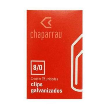 Imagem de Clips N8 Galvanizados Caixa Com 25 Unid - Chaparrau